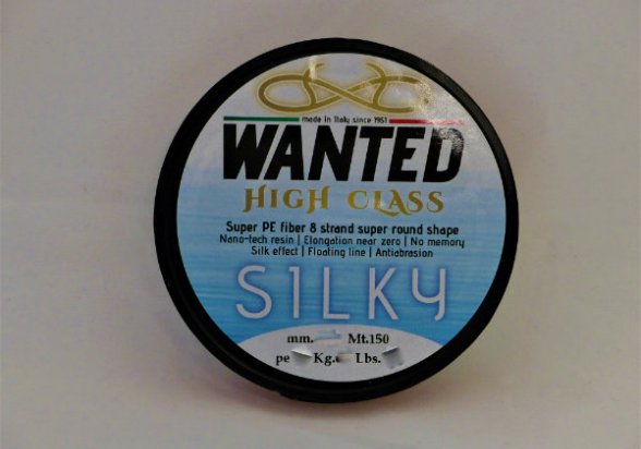 Wanted Silky Pe 0.3 150m (9.7lbs-4.3kg-0.008mm) wantedsilkype0.3
