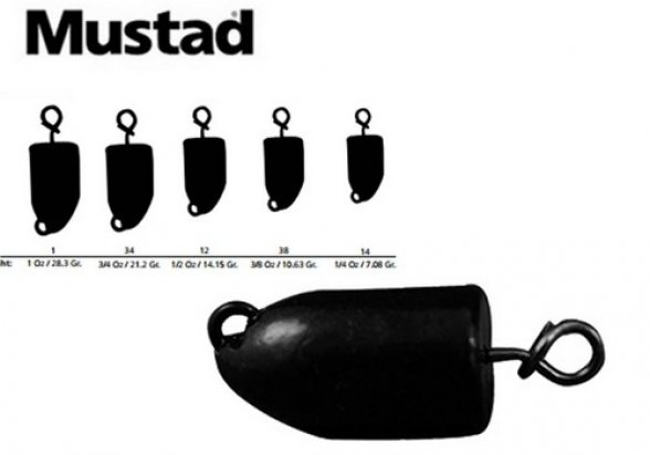 Mustad Fastach Worm Weight 21gr 023534011076