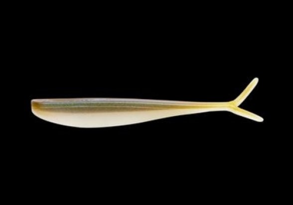 Lunker City Fin s Fish ( 2.5''/5cm - 20pcs) #Arkansas Shiner Glow Belly  725442492003