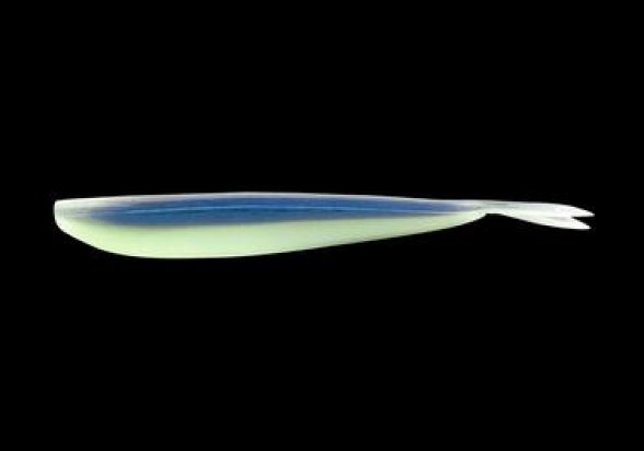 Lunker City Fin s Fish 4'' Alewife Glow Belly 725442491000