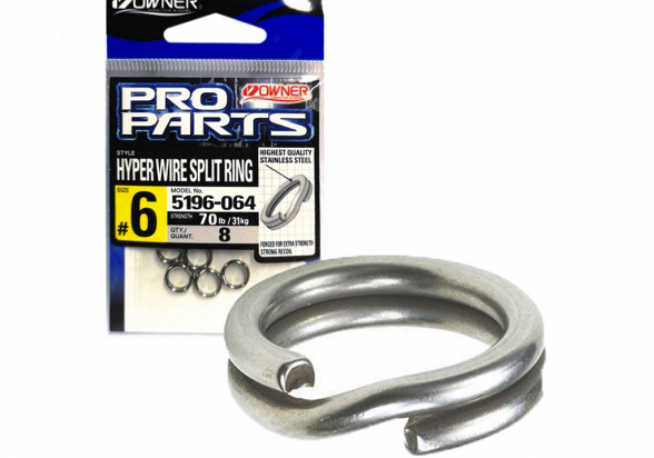 Owner Cultiva Pro Parts  Hyper Wire Split Ring Model No 5196 #6 4953873094828