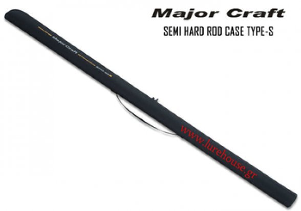 Major Craft Type S Semi-Hard Rod Case SHC-66S #1.150/95/75mm 4560350789995