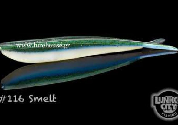 Lunker City Fin s Fish ( 2.5''/5cm - 20pcs) #Smelt 725442211608