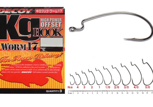 Decoy KG Hook Worm 17 #6 ( Light Game Model ) 4989540808078