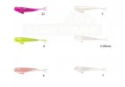 Thirty Four Fishlike V-Tail Micro Soft Bait (1.5'' /3.81cm - 8pcs) #2 GLOW 4562337303606
