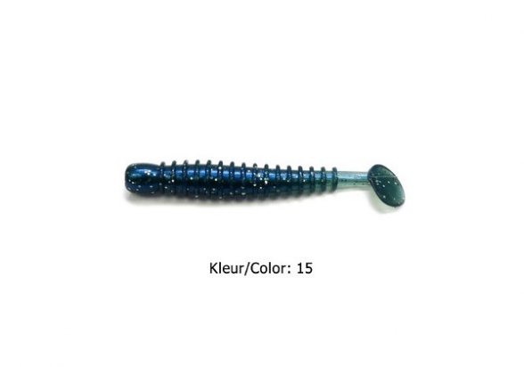 Owner_Cultiva Rock n Bait RB-2 Ring Kick Tail No.82906 #15 Pearl Blue 4953873199257