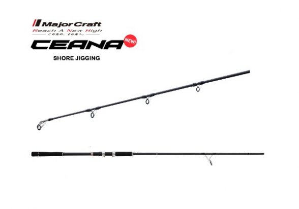 Major Craft Ceana Shore Jigging Series CNSS-1002H (Length: 3.05mt, Lure: 60-100gr) ceana1002h
