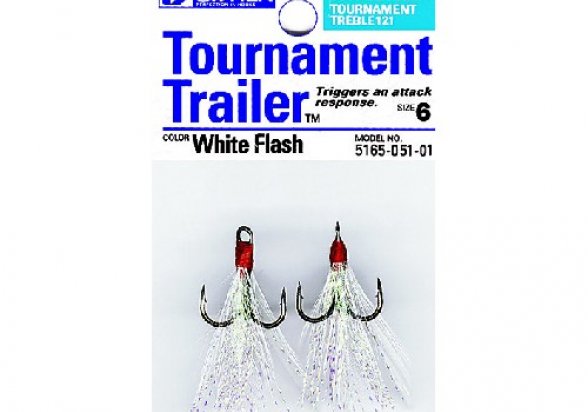 Owner Cultiva Model No.5165 Tournamment Trailer White Flash #2 (2pcs) 4953873008733